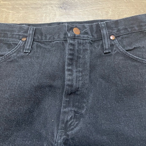 Wrangler Dark Denim Jeans 34X32 - Picture 5 of 8